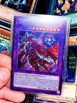 Yu-Gi-Oh Maze Of Muertos Dark Magician of Destruction Secret Rare MZMU-EN011 NM! - Image 4
