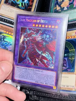 Yu-Gi-Oh Maze Of Muertos Dark Magician of Destruction Secret Rare MZMU-EN011 NM! - Image 5