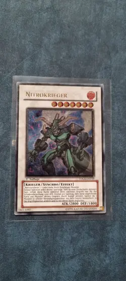 Nm-Ex-Ultimate-1st-DE-TDGS-Nitro Warrior/Nitrokrieger-YuGiOh - Image 1