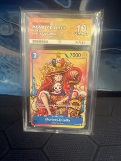 Monkey.D.Luffy (2nd Anniversary Stamped Promo) P-043 - One Piece TCG - ACE 10 - Image 1