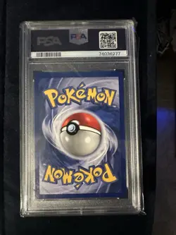 Pokemon TCG Machamp Holo 1st Edition Shadowless Card Base Set 8/102 PSA 9 Mint - Image 2