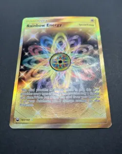 Pokemon TCG Rainbow Energy 183/168 Sm-Celestial Storm Secret Rare Holo Card - Image 4