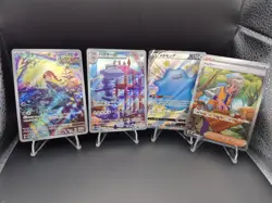 Steelix Ditto Etc 4x Japanese Pokemon Card Lot Full Art Holo AR SAR - Image 1