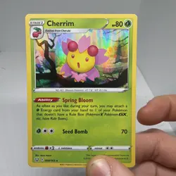 Pokemon Card Cherrim Battle Styles Holo Rare 008/163 Near Mint - Image 1