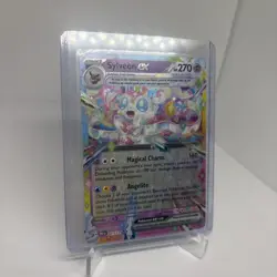 Pokemon TCG Sylveon EX Prismatic Evolutions Double Rare Holo Card 41/131 NM/Mint - Image 2