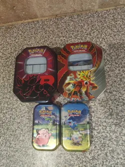 1000 Pokemon card job lot bulk collection includes Holo/Rev Holo and tins - Image 1