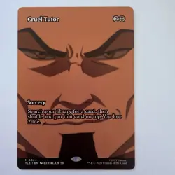 Magic The Gathering Mtg Cruel Tutor Borderless Avatar Mythic Near Mint - Image 1
