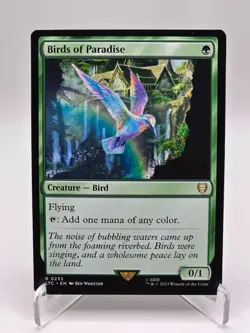 MTG Birds of Paradise Commander LOTR Tales Middle-earth Rare NM Magic - Image 1