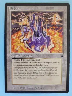 MTG Urborg - LEGENDS - NM - Vintage Magic The Gathering from Dawn* - Image 1