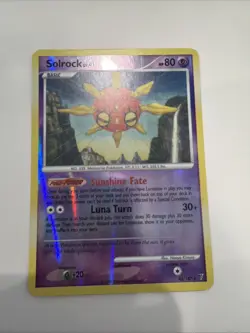 Pokemon Solrock 45/147 Supreme Victors Reverse Holo LP - Image 1