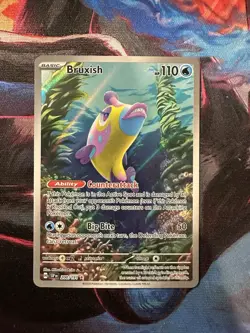 Pokemon TCG Surging Sparks Bruxish Illustration Card 200/191 NM Condition - Image 1