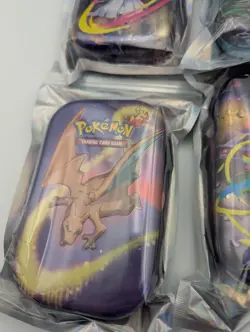 Pokemon TCG Mega Evolution Complete Set of Mini Tins 7x New & Sealed Pokemon - Image 4