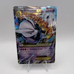 M Mewtwo EX Ultra Rare Holo 230 HP Breakthrough 63/162 Pokemon TCG English - Image 1