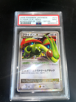 Pokemon PSA 9 Mint 1st Edition Bonds To The End of Time Flygon LV.X 073/09 - Image 1