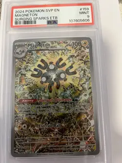 Pokemon Magneton 159 Sv: Scarlet & Violet Promo Holo PSA 9 2024 - Image 1