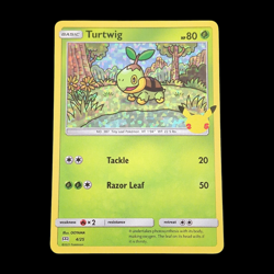 Pokemon Turtwig - 4/25 - McDonald's 25th Anniversary Promos Foil Celebrations - Image 1