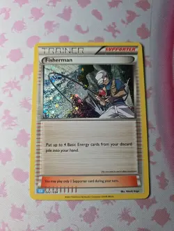 Fisherman 022/034 Trading Card Game Classic Holo - Image 1