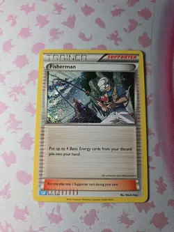 Fisherman 022/034 Trading Card Game Classic Holo - Image 2