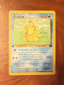 Pokemon 1st Edition Team Rocket (2000) - Psyduck 65/82 - Common - LP - Image 1