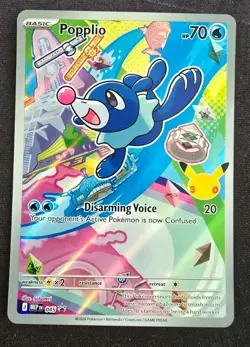 Popplio 045 Black Star Promo 30th Anniversary First Partner Pokemon tcg - Image 3