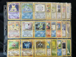 Pokemon Complete NM Base Set 102/102 WoTC 1999 - Image 1
