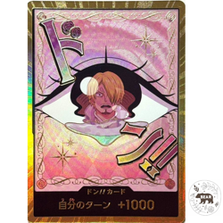 DON !! Card Charlotte Pudding PRB-02 Gold Frame THE BEST vol2 One Piece JPN - Image 1