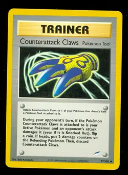 Pokemon COUNTERATTACK CLAWS 97/105 Neo Destiny - NEAR MINT - Image 1