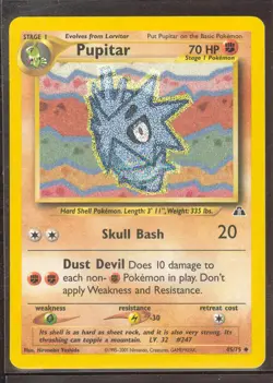 Pokemon PUPITAR 45/75 Neo Discovery - NEAR MINT/MINT - Image 1
