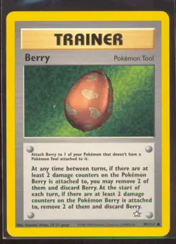Pokemon BERRY 99/111 Neo Genesis - - NEAR MINT/MINT - Image 1