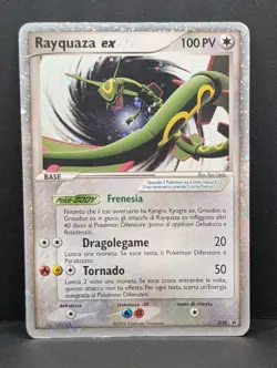 Rayquaza ex 039 EX 039 Nintendo Holo Promo Rare Pokemon TCG ITALIAN MP+ - Image 1