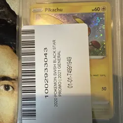 2021 Pokemon 25th Anniversary General Mills Promo SWSH039 Pikachu PSA 10 3135 - Image 5