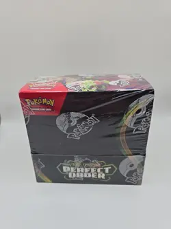 Pokemon TCG: Mega Evolution Perfect Order Booster Box IN HAND - Image 1