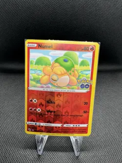 Pokemon GO Peelable Ditto Lot (3) - Bidoof/Numel 2022 013/059 NM - Image 2