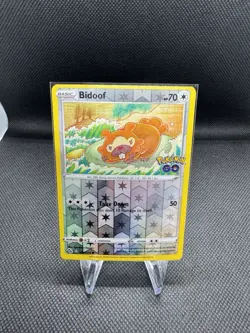 Pokemon GO Peelable Ditto Lot (3) - Bidoof/Numel 2022 013/059 NM - Image 4