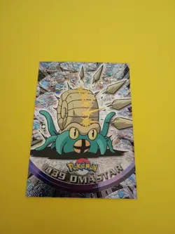 Pokemon 2000 Topps Chrome #139 Omastar Holo Neat Mint.. - Image 1