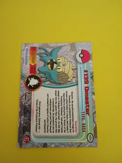 Pokemon 2000 Topps Chrome #139 Omastar Holo Neat Mint.. - Image 3