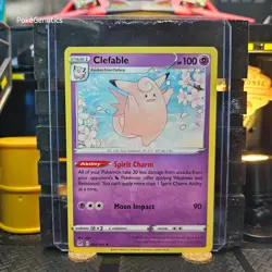 Clefable Lost Origin Pokemon TCG 063/196 Sword & Shield SWSH11 Rare - Image 1