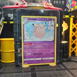 Clefable Lost Origin Pokemon TCG 063/196 Sword & Shield SWSH11 Rare - Image 3