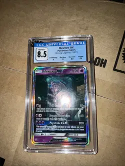 Pokemon Mewtwo GX 78/73 Shining Legends Secret Rare Alternative Art CGC 8.5 - Image 1
