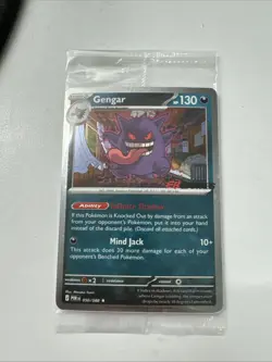 MINT - Pokemon - Gengar 50/88 EB Games Promo English - SEALED - Image 1