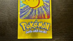 VINTAGE! Flying Pikachu Foil Tin Topper Pokemon Topps TV Animation Series 2 | MP - Image 3