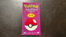VINTAGE! Flying Pikachu Foil Tin Topper Pokemon Topps TV Animation Series 2 | MP - Image 4