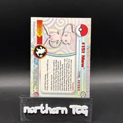 Pokemon Topps 2000 Pokemon Mew #151 TV Animation Series 3 Blue Label Non-Holo - Image 2