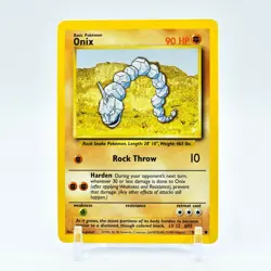 Onix - 56/102 Base Set Unlimited Common Pokemon - NM - Image 1