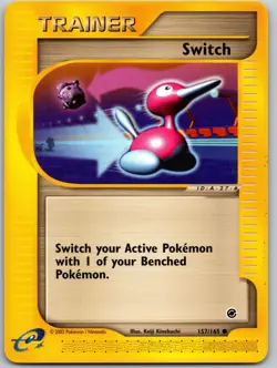 SWITCH POKEMON EXPEDITION BASE SET 157/165 COMMON LP - Image 2