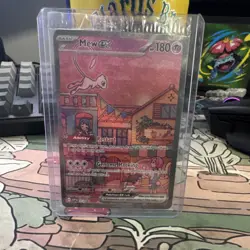Pokemon Mew ex 053 Sv: Scarlet & Violet Promo Full Art Holo HP 180 - Image 1
