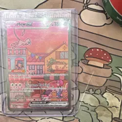 Pokemon Mew ex 053 Sv: Scarlet & Violet Promo Full Art Holo HP 180 - Image 4