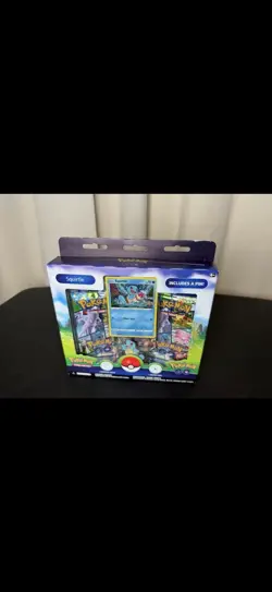 Pokemon TCG Go Pin Collection Box Lot Bulbasaur, Charmander & Squirtle Sealed - Image 5