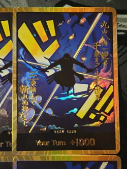 Gold Zoro DON!! Proxy Playset (X10) - One Piece TCG - Image 2