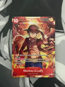 MONKEY.D.LUFFY (TREASURE BOOSTER SET) ST10-006 NM - Image 1